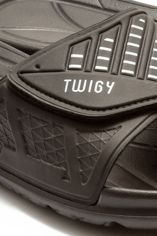 Twigy Mori Erkek Terlik Siyah 40/45 ZZ0560 Siyah