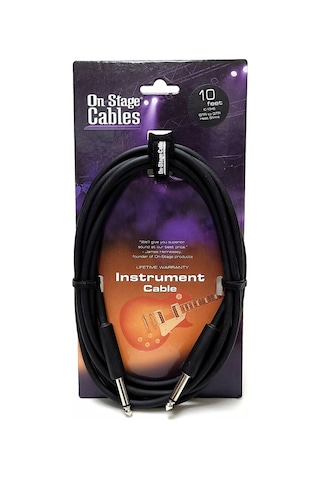 On Stage Ic-10hs Heat-shrink Enstrüman Kablosu Isıyla Daralan M