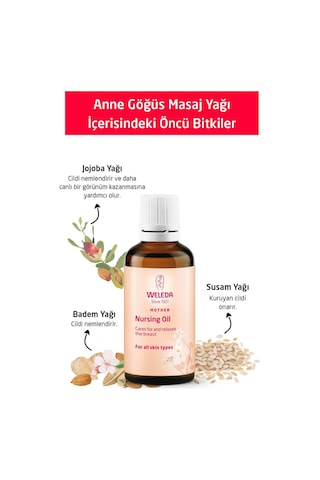 Weleda Göğüs Masaj Yağı 50 ML
