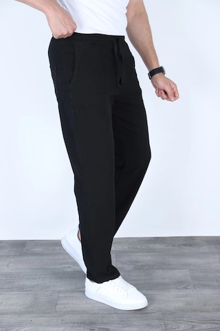 Myrab Denim Baggy Keten Pantolon Jogger Çağla Yeşili Siyah