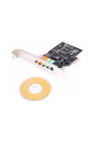 5.1 Kanal PCI Express X1 Ses Kartı