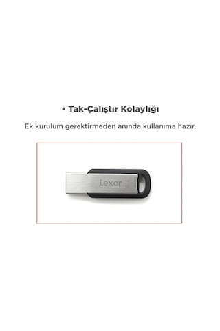 Lexar Metal Usb 3.2 Gen1 150 Mb/s 64 Gb M400 Flash Bellek