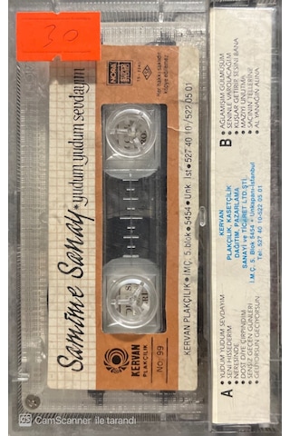 Plak Değildir Kaset Tir Samime Sanay Yudum Yudum Sevdayım Kaset