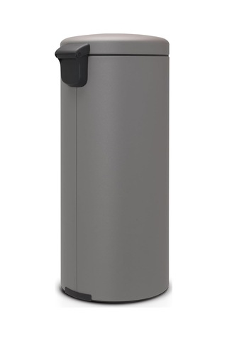 Tret Çöp Kovası, İç Kovalı, Plastik, Çelik, Mineral Concrete Grey, 30 Litre Çok Renkli