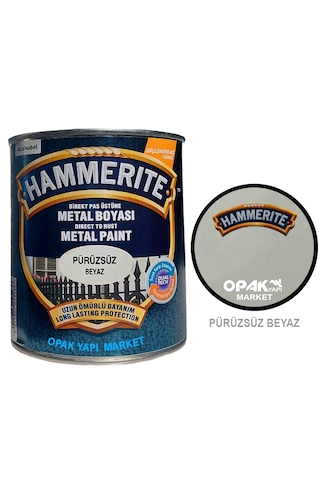 Marshall Hammerite Düz Beyaz 0,75lt 1 Kg