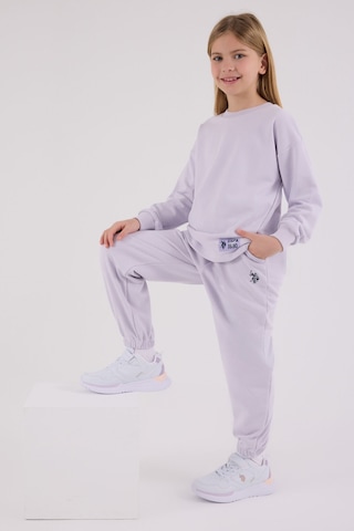 U.S. Polo Assn. Kız Çocuk Mor Eşofman Takımı Us2300-c-v2 Mor
