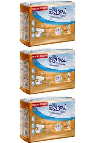 Dr. Pedical Belbantlı Hasta Bezi Small Küçük Beden 90 Adet S