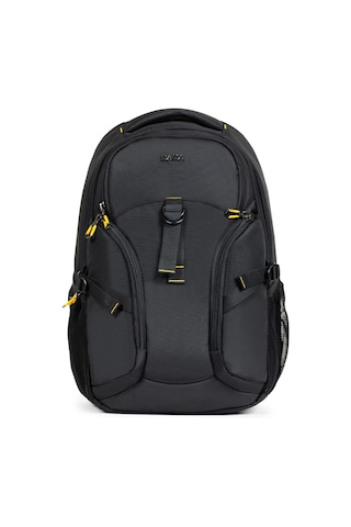 Dada Motorcu Sırt Çantası Siyah 14-15,6 İnç Laptop Bölmeli Su Geçirmez Kumaş Dada 10 Siyah