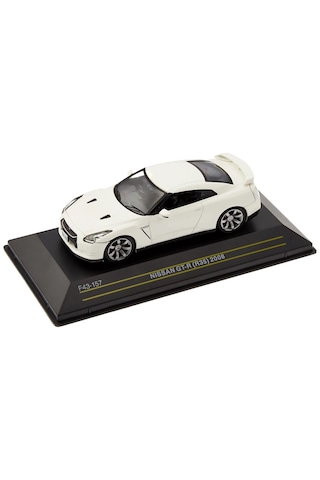 1:43 Ölçek Fırst43 2008 Nissan Gt-r R35 Beyaz Diecast Metal Minyatür Model Araba 10cm