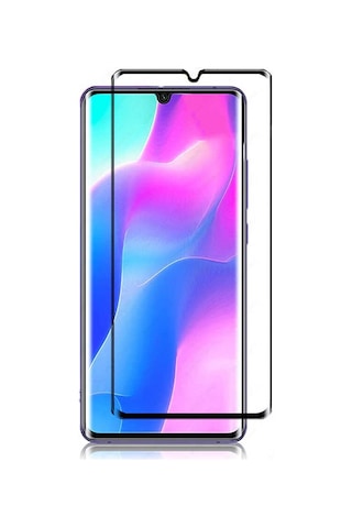 Xiaomi Mi Note 10 Lite Zore Full Yapışkanlı Cam Ekran Koruyucu