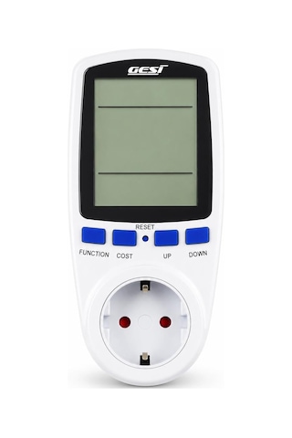 Gesi Pm-1453 Dijital Enerji Tüketim Ölçer Wattmetre 16a