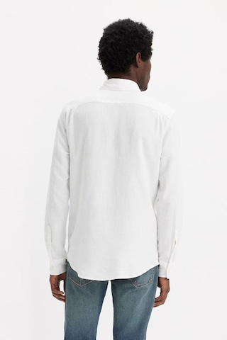 Levi's Pamuk Ve Keten Karışımlı Regular Fit Gömlek Erkek Gömlek 85746-5179 Beyaz