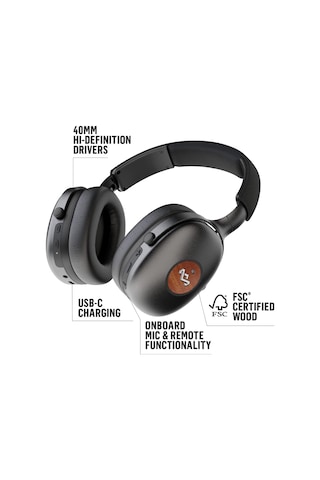 Tr Positive Vibration Xl Anc Kulak Üstü Gürültü Önleyici Kulaklık Kablosuz Bluetooth - Sürdürülebilir Malzemel