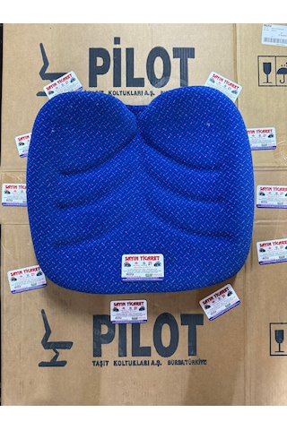 Pilot Traktör Koltuk Alt Döşeme Tabanlık Mavi Kumaş