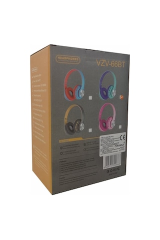 Polygold VZV-66BT Bluetooth SD Kart Destekli Kulak Üstü Kulaklık