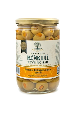 Portakal Kabuğu Dolgulu Zeytin 660 Cc
