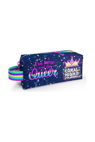 Coral High Kids Çok Renkli Lacivert Kalem Çantası 22075