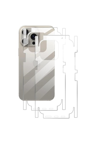 Apple, Uyumlu iPhone 16e 360 Full Body Arka Koruyucu