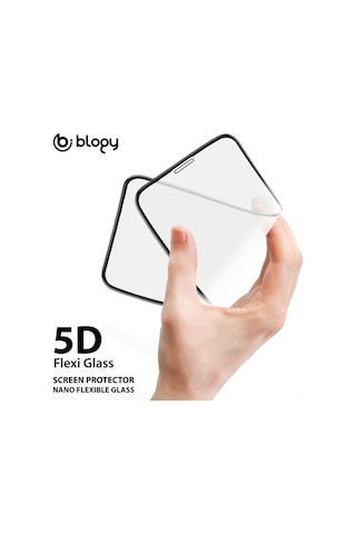 Buff Blogy Apple Uyumlu iPhone 11 Pro / Xs / X Flexi 5D Ekran Koruyucu