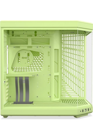 Y70 Matcha Milk Temperli Cam Usb 3.2 E-atx Dual Chamber Mid Tower Gaming Kasa Cs-hyte-y70-mm