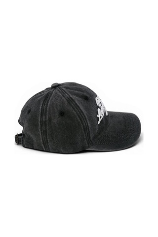 Hedea Unisex Vintage Eskitme Beyzbol Şapkası Boston Nakışlı Ayarlanabilir Siyah Pamuklu Cap Çok Renkli