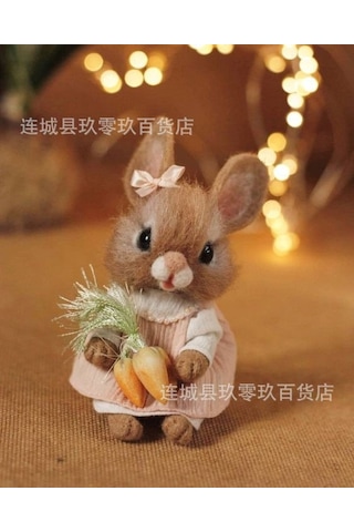 Hfambition Peter Rabbit Paskalya Ev Dekorasyonu - Konforlu Ve Pratik Ev Donatımı Hediyelik Ürün D Tipi Çok Renkli