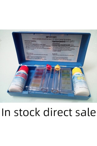 Mufunye Havuz Su Test Seti: Oto Reaktifi İle Ph Ve Klor Seviyelerini Kontrol Edin - Ev Ve Spor Tesisleri İçin Pratik Kullanim