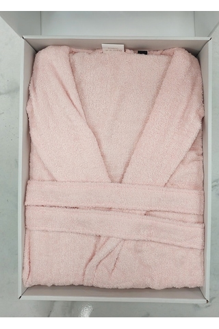 Polo Life Kutulu Bamboo Tek Bornoz Şalyaka-pembe Xxl Beden Pembe