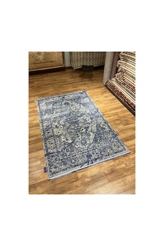 Da Vıncı Dj01n Mavi Krem Halı