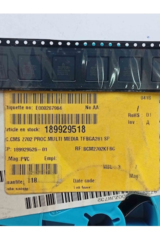 Bcm2702kfbg Broadcom Trimer 2 Adet