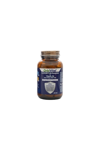 Orbivital Magnezyum Kompleks 60 Tablet