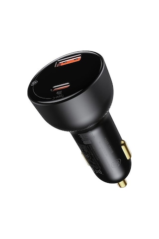 Didadodo Baseus 100w Usb-c Hızlı Araç Şarj Başlık Qc+pps 4 Siyah, Yeni Tasarım