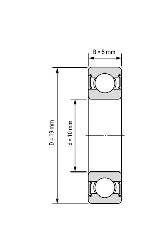 6801 2rs Rulman 12x21x5 10 Adet 10 Adet