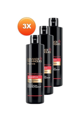 Avon Advance Techniques Reconstruction Onarıcı Şampuan 3 x 400 ML