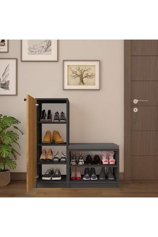 Antrasit & Petra Ayakkabılık A-19 Çok Renkli