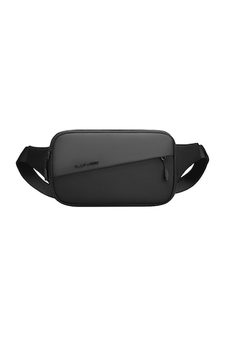 Erkekler İçin Şık Ve Fonksiyonel Omuz Çantası - Günlük Kullanıma Uygun Siyah Tasarım Siyah