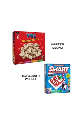 Yol & Smart Küpler Hafıza - Hız - Dikkat- Görsel Algı