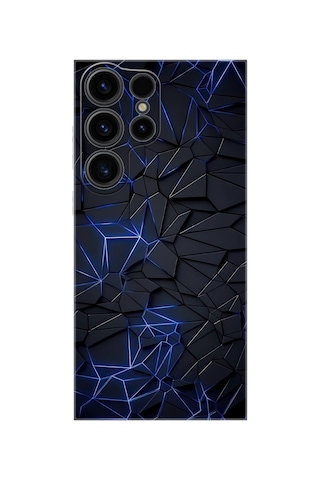 Samsung Galaxy S23 Ultra Sm-s918b Uyumlu Kılıf Desenli Silikon Karmaşık Design Stk:1874