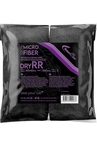 SmartBee DryRR 2’li Motosiklet Kurulama Havlusu 40x40cm 360GSM