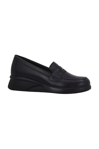 Albishoes Albini 2630z704 Hakiki Deri Siyah Loafer Ayakkabı Siyah