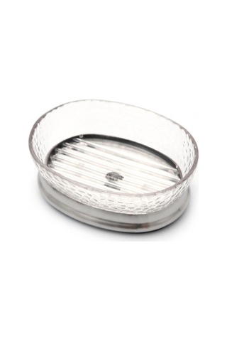 SABUNLUK AKRİLİK,ÇELİK DAMLALI MODEL 12X7X4CM