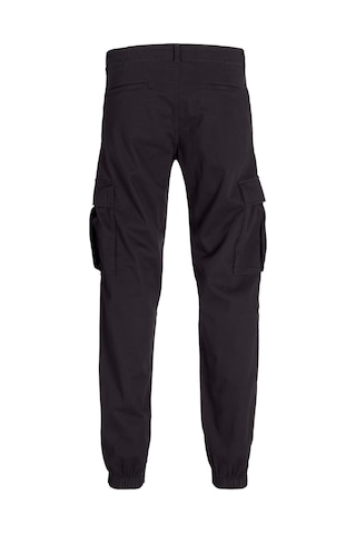 Jack & Jones Erkek Jpstkane Rahat Kalıp Kargo Pantolon 12268261 Siyah Siyah