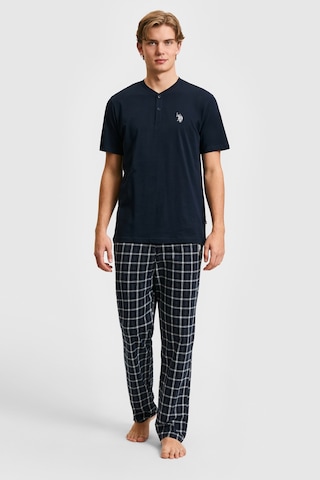 U.S. Polo Assn. U.s. Polo Assn. Erkek Lacivert Pijama Takım 50326147-vr033