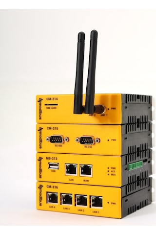 Modıbus Mb213 Ana Modül, Endüstriyel Uzaktan Erişim Cihazı, Dın Ray Montajlı, Wan/lan Port, Dahili Wifi, 2 Dijital Giriş/çıkış, Usb Ve Sd Kart Yuvalı