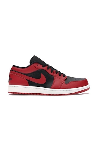 Nike Air Jordan 1 Low Reserve Bred Kırmızı