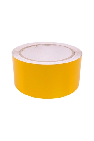Sarı Reflektif Bant, Reflektif Şerit 5 Cm X 10 M (534231436)