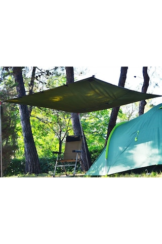 Bushlove Bushcraft Tarp Tente 4m 3m Haki