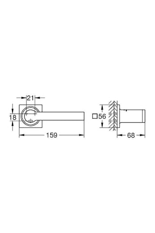Grohe Allure Tuvalet Kağıtlığı - 40279gn1 Metalik