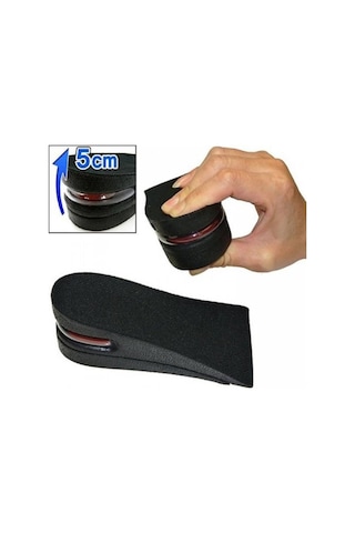 5 Cm Boy Uzatıcı Taban Hava Yastıklı Boy Uzatan Uzatma Tabanlık