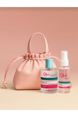 Blueberry Her Icon Çantalı Kadın Parfüm Seti Stcc022001 Parfüm & Hair Mist Çiçeksi - Oryantal